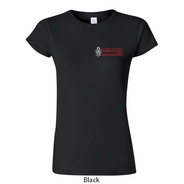 Ladies Softstyle T-Shirt - Midwest Subs - Image 2