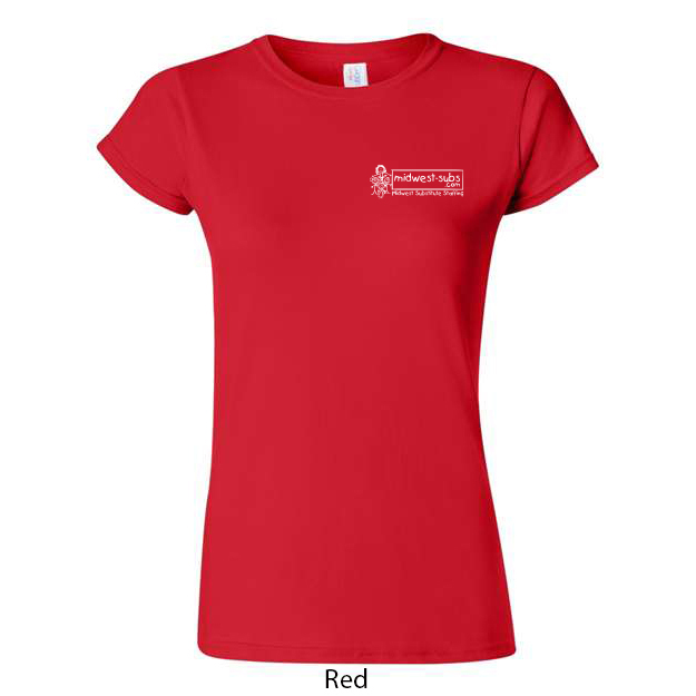 Ladies Softstyle T-Shirt - Midwest Subs - Image 4