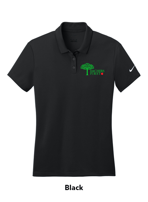 Women's Dry Essential Solid Polo - Teachers First