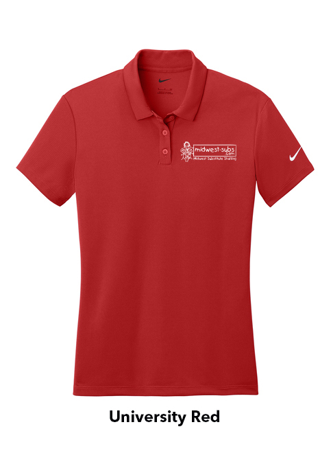 Women's Dry Essential Solid Polo - Midwest Subs - Image 2